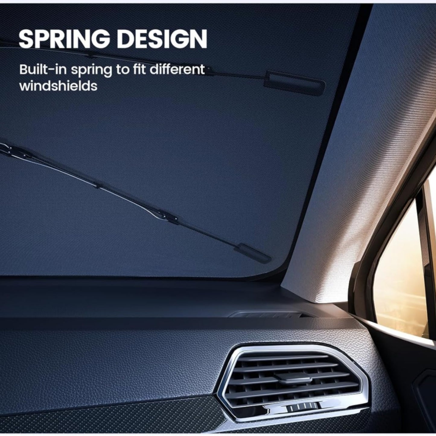 Car Windshield Sun Shade Umbrella Foldable Front Window SUV