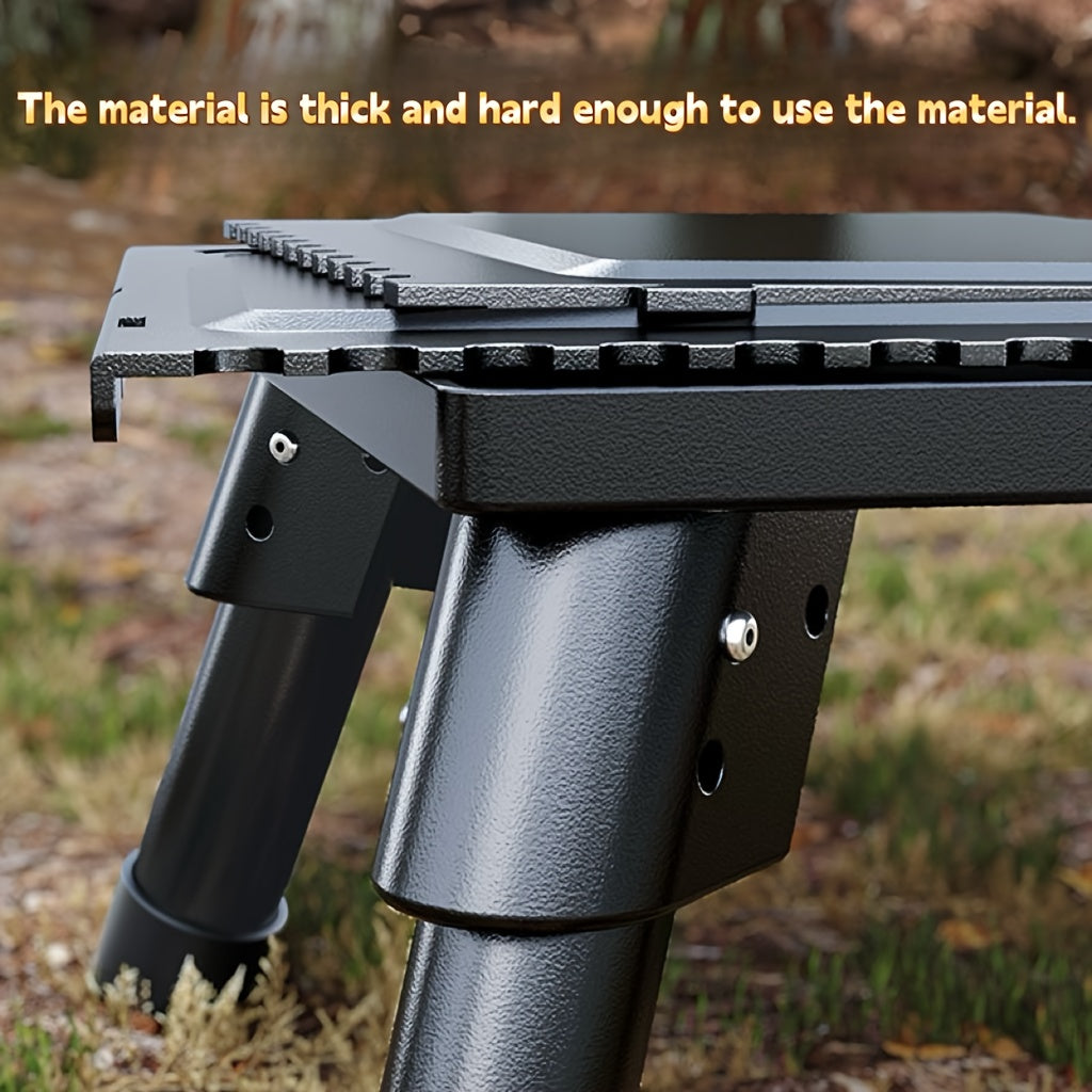 Portable Wood Stove With Airflow System For Camping