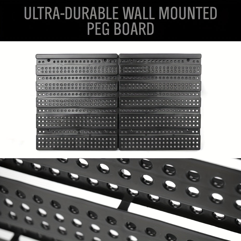 30 Piece Heavy Duty Wall Mounted Storage Rack Organizer