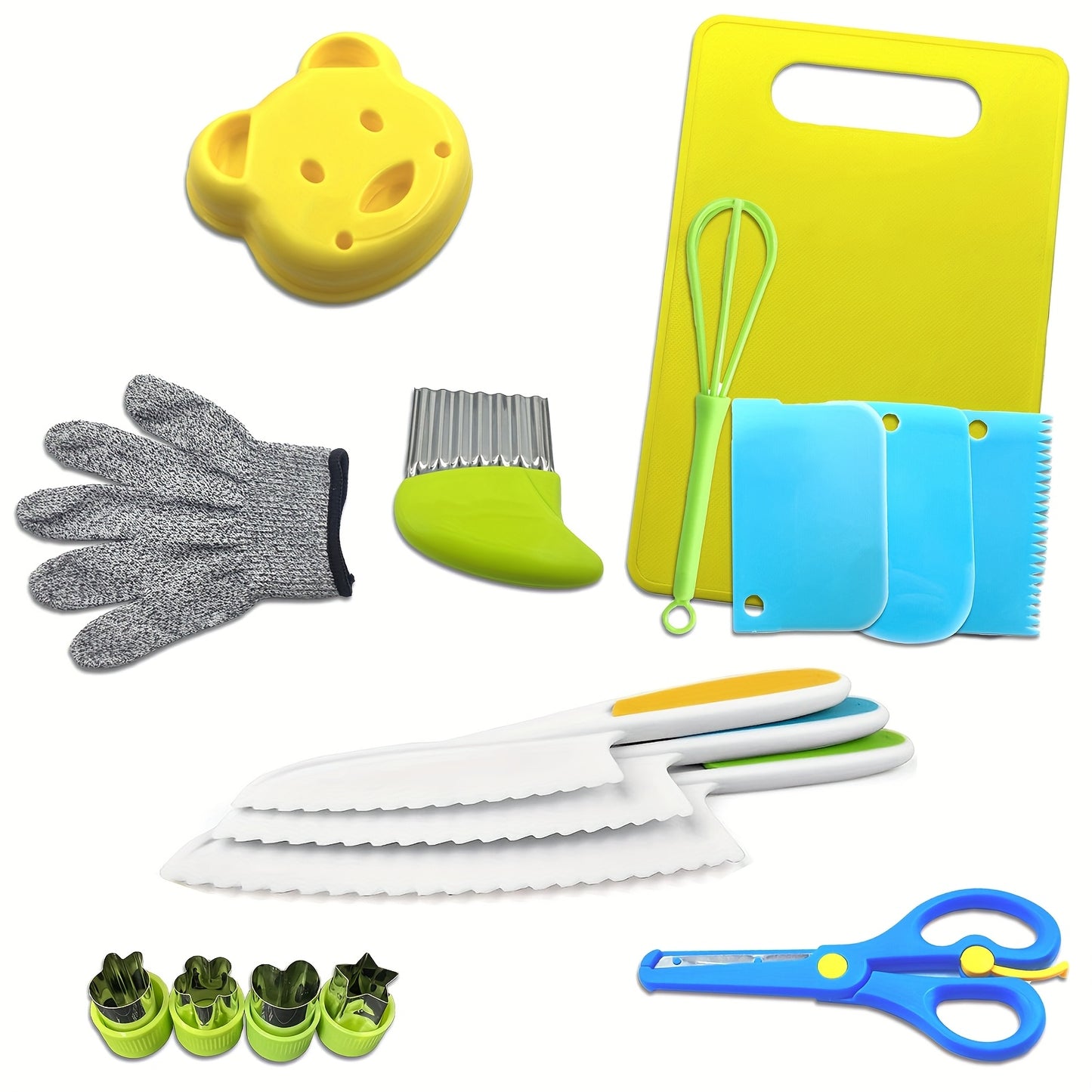 Kids Cooking Set Ages 4 To 8 Real Tools And Safe Play