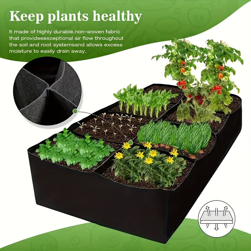 Oversized 8 Level Garden Bed Set for Indoor and Outdoor Use