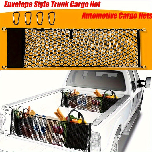 Ford Maverick Trunk Cargo Net Heavy Duty Stretch Organizer