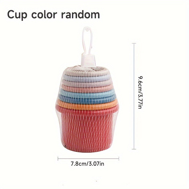 Colorful Stackable Bunny Cups for Interactive Pet Fun