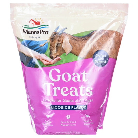 Goat Treats With Oatmeal Licorice Flavor 6 Lbs All Goats