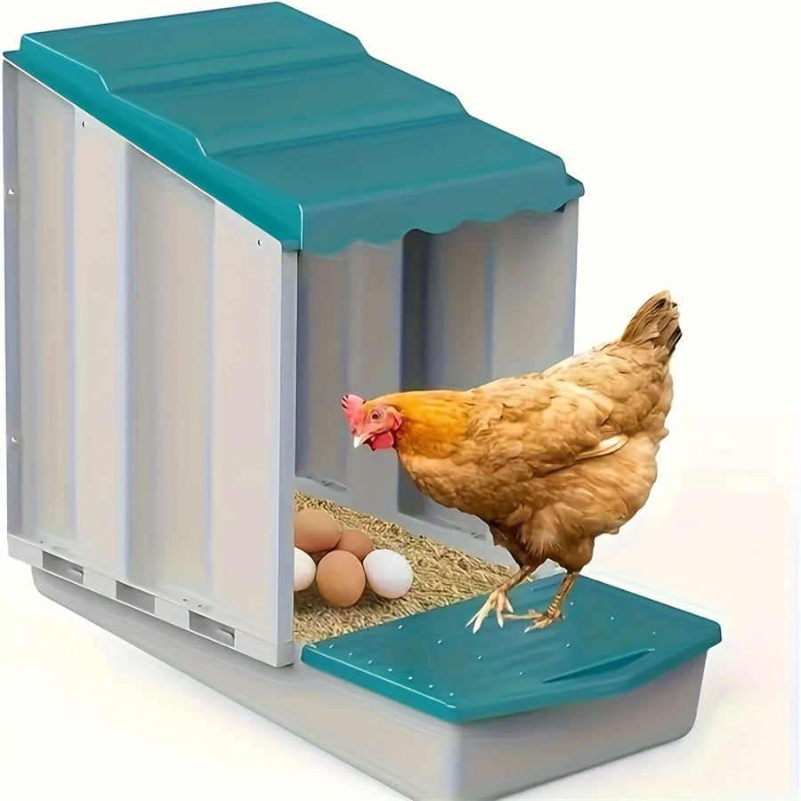 Rainproof Metal Chicken Coop With Ventilation Design