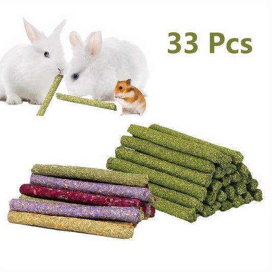 33 Pcs Timothy Hay Sticks
