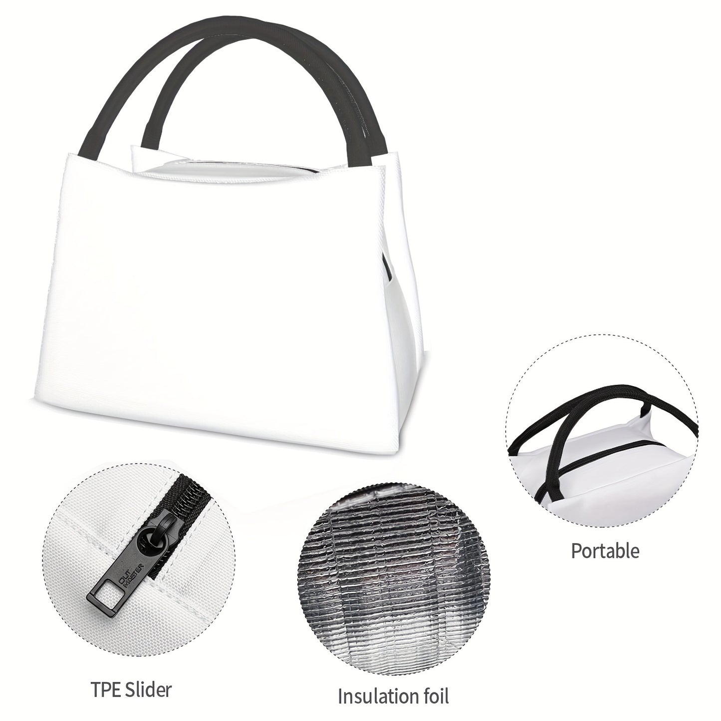 Stylish Brown Geometric Insulated Cooler Bag for Outdoor Fun