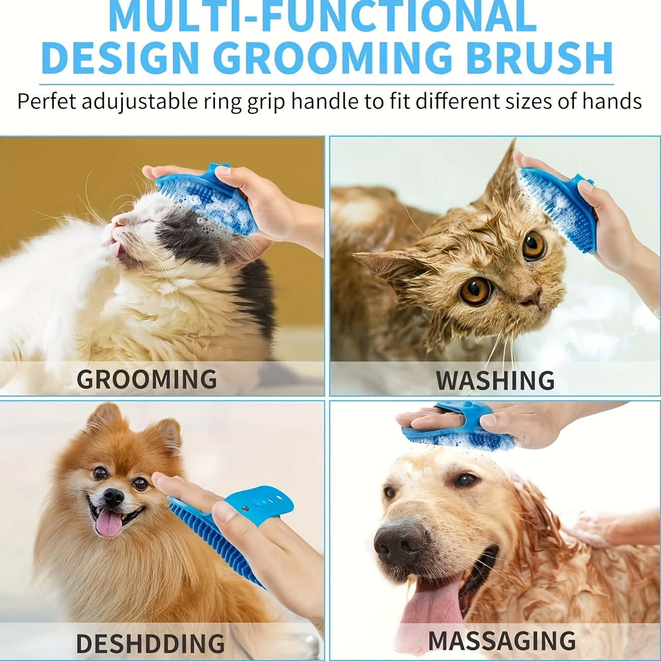 Portable Easy Clean Pet Paw Wash Cup Set for Dogs and Cats Non Electric Durable Plastic Foot Cleaning Tool