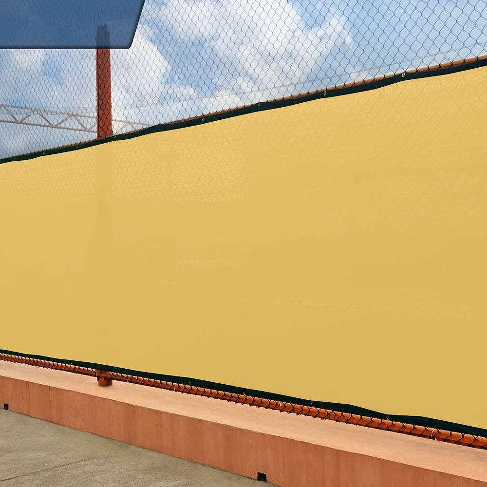 Brown Privacy Screen Fence 4ftx50ft Heavy Duty Mesh