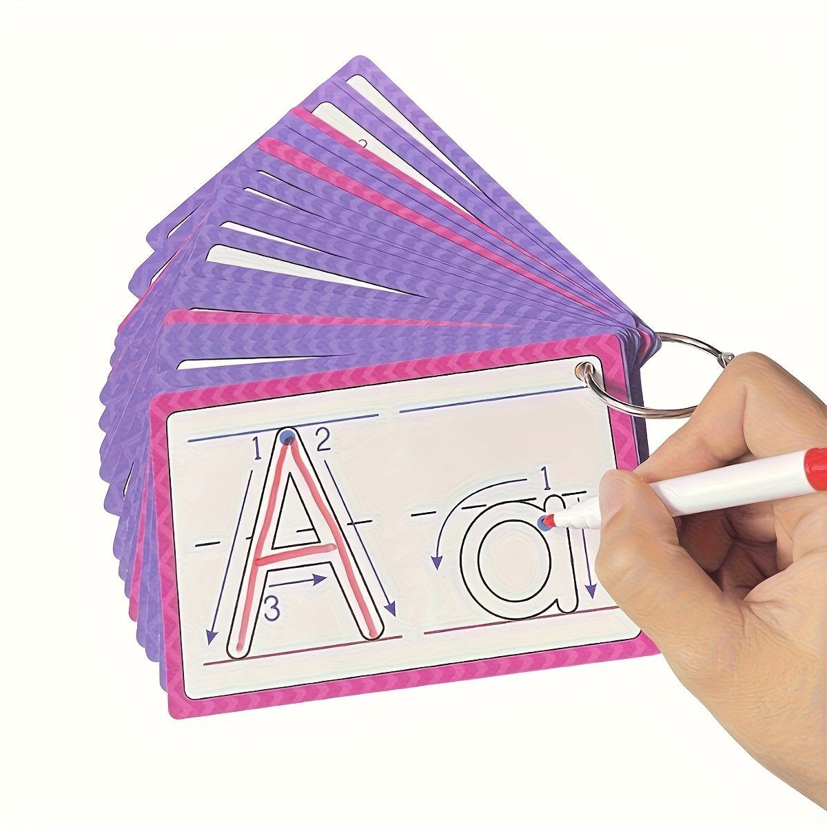 Alphabet Flash Cards Phonics Practice for Early Learning