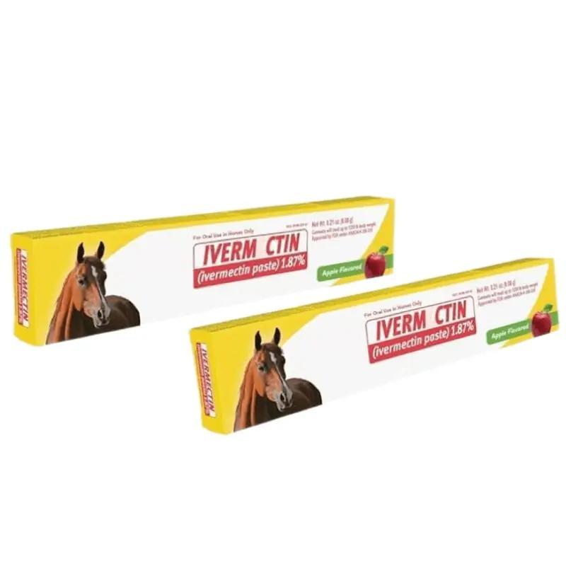 Ivermectin Horse Paste 1.87 Percent 6.08g Tube Pack of 12