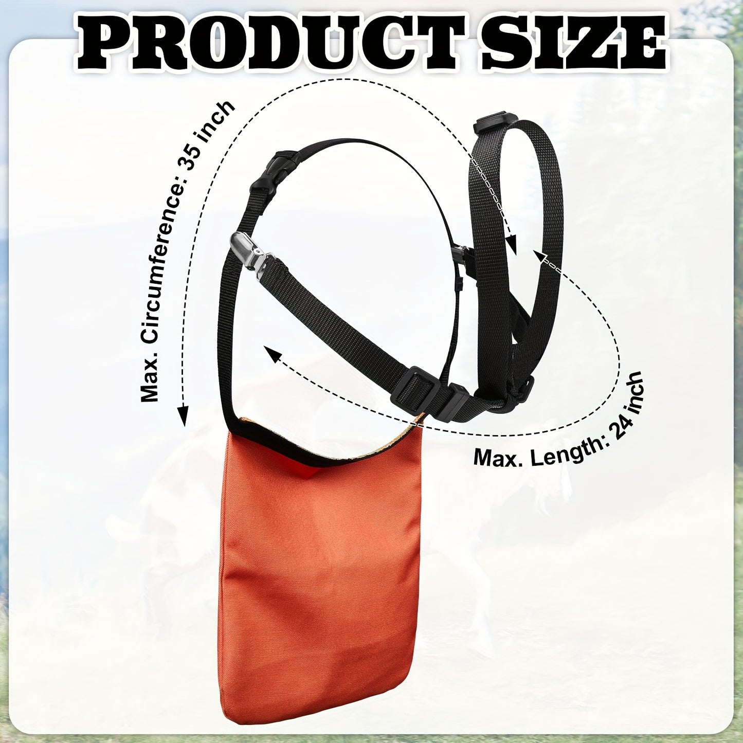 Anti-Breeding Goat and Sheep Apron with Adjustable Straps