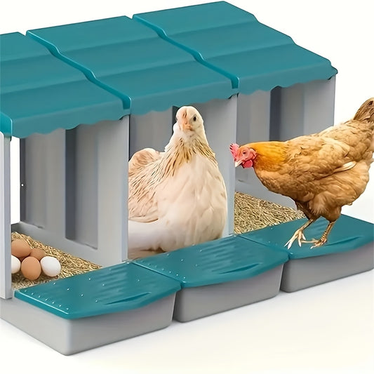 Rainproof Metal Chicken Coop With Ventilation Design