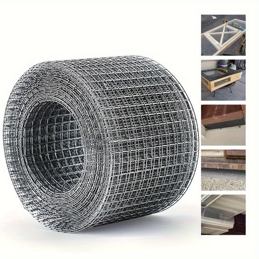 Galvanized Welded Wire Mesh Roll 4 Inch by 16.4 Foot
