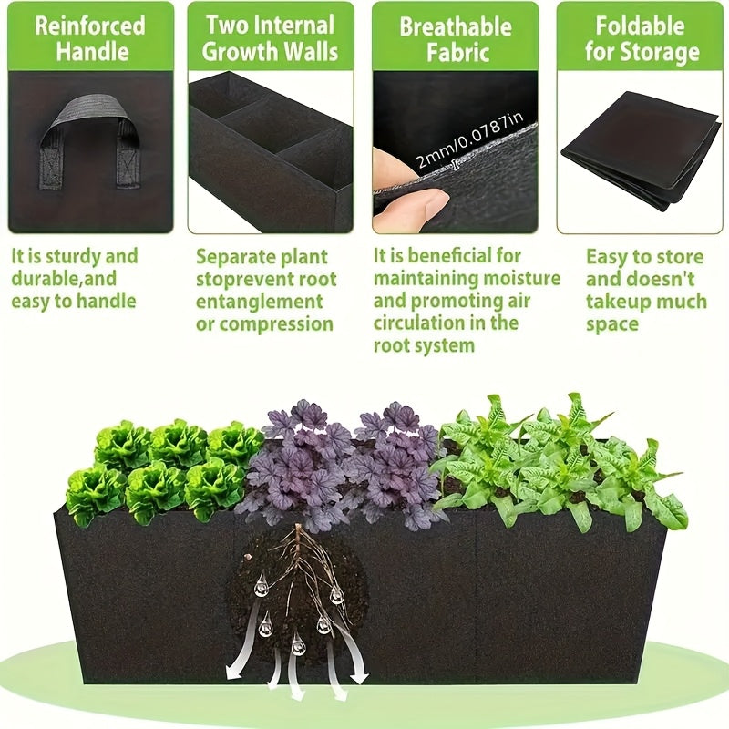 Oversized 8 Level Garden Bed Set for Indoor and Outdoor Use