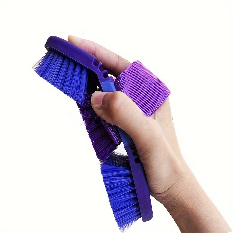 Versatile Soft Bristle Grooming Brush for Horses and Cows