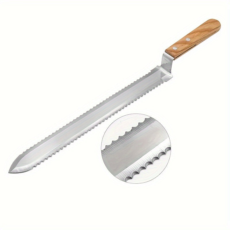 Three Piece Stainless Steel Beekeeping Tool Set with Knife