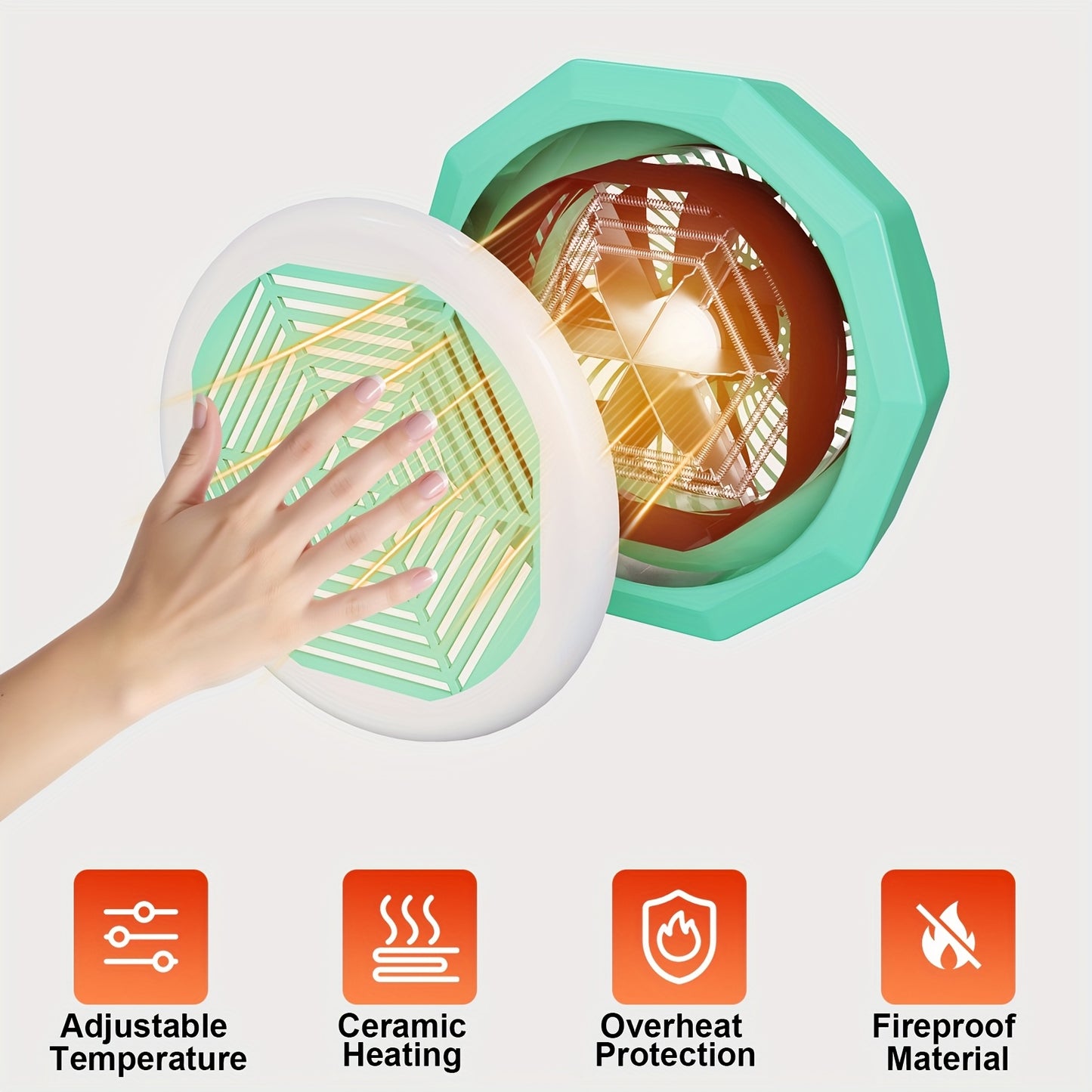 Chick Brooder Heater With Digital Display Remote Control