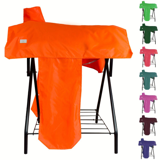Waterproof Saddle Cover 420D 6 Straps Fits English Saddles