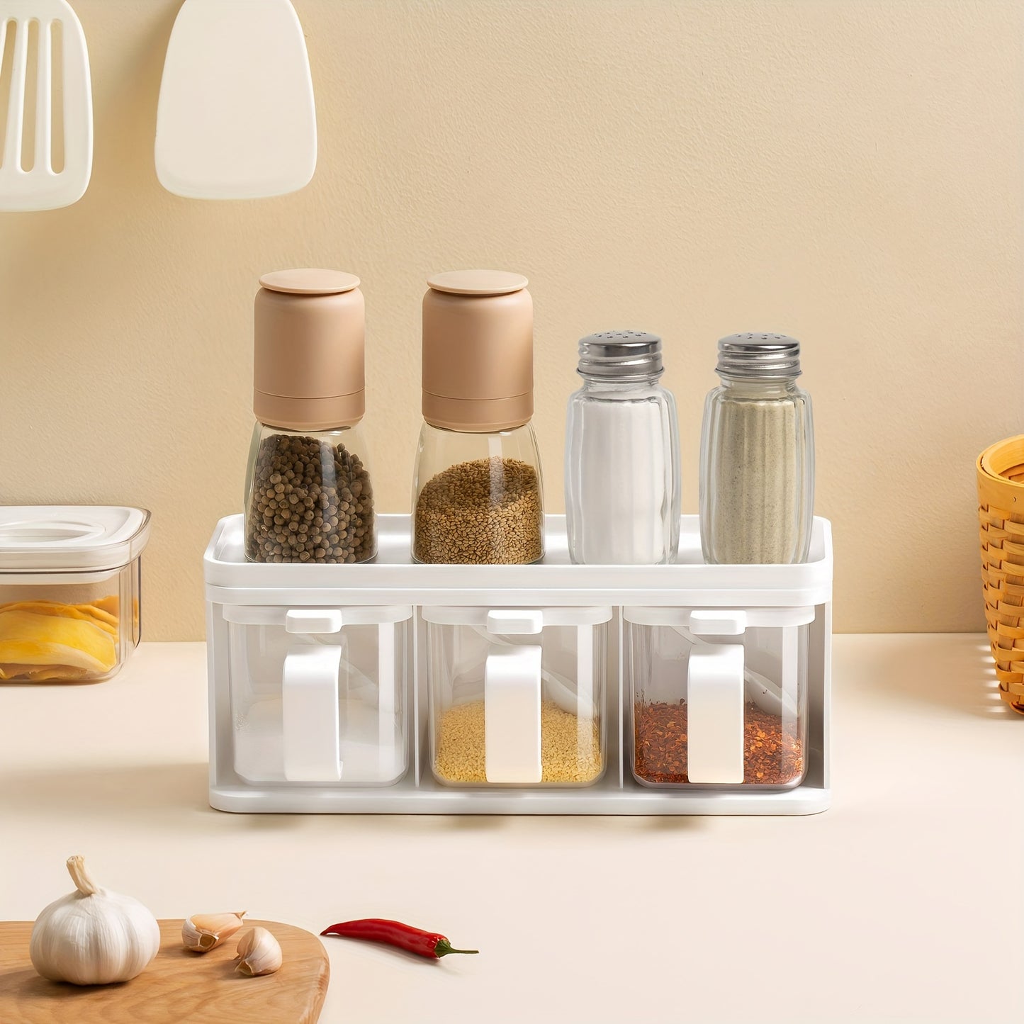Flangairy Western Salt and Pepper Shaker Set with Stainless Steel Lid