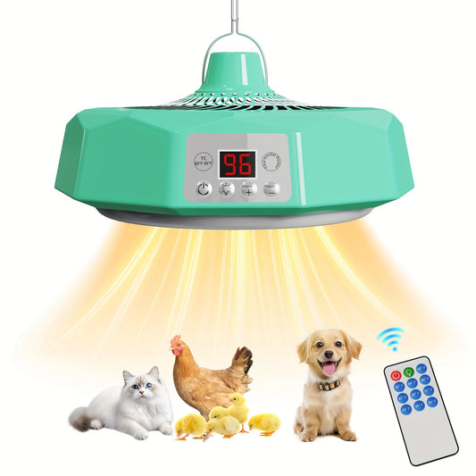 Chick Brooder Heater With Digital Display Remote Control