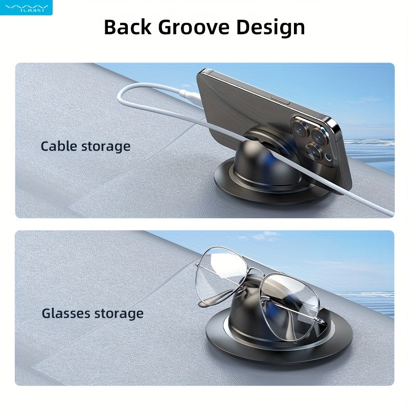 360 Degree Car Phone Holder With Suction Mount For Dash