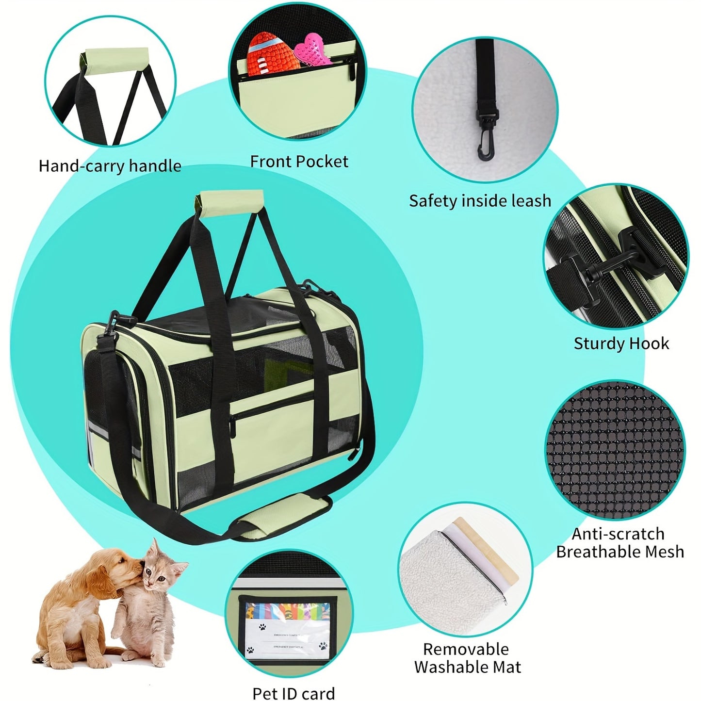 Soft-Sided Cat Carrier