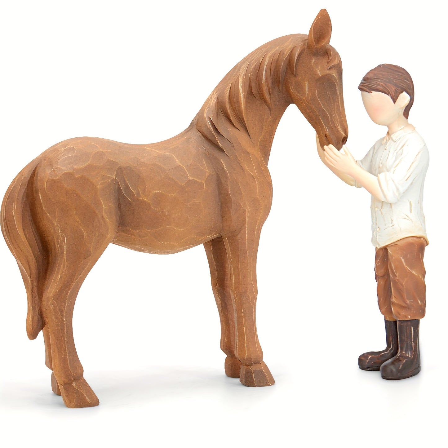 Horse Gifts For Girls Women Hand Painted Cowgirl Figurine