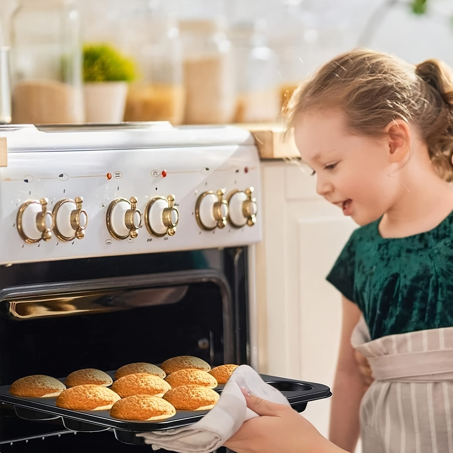 5-10 Pcs Nonstick Bakeware Set Round Pan Loaf Tins Premium