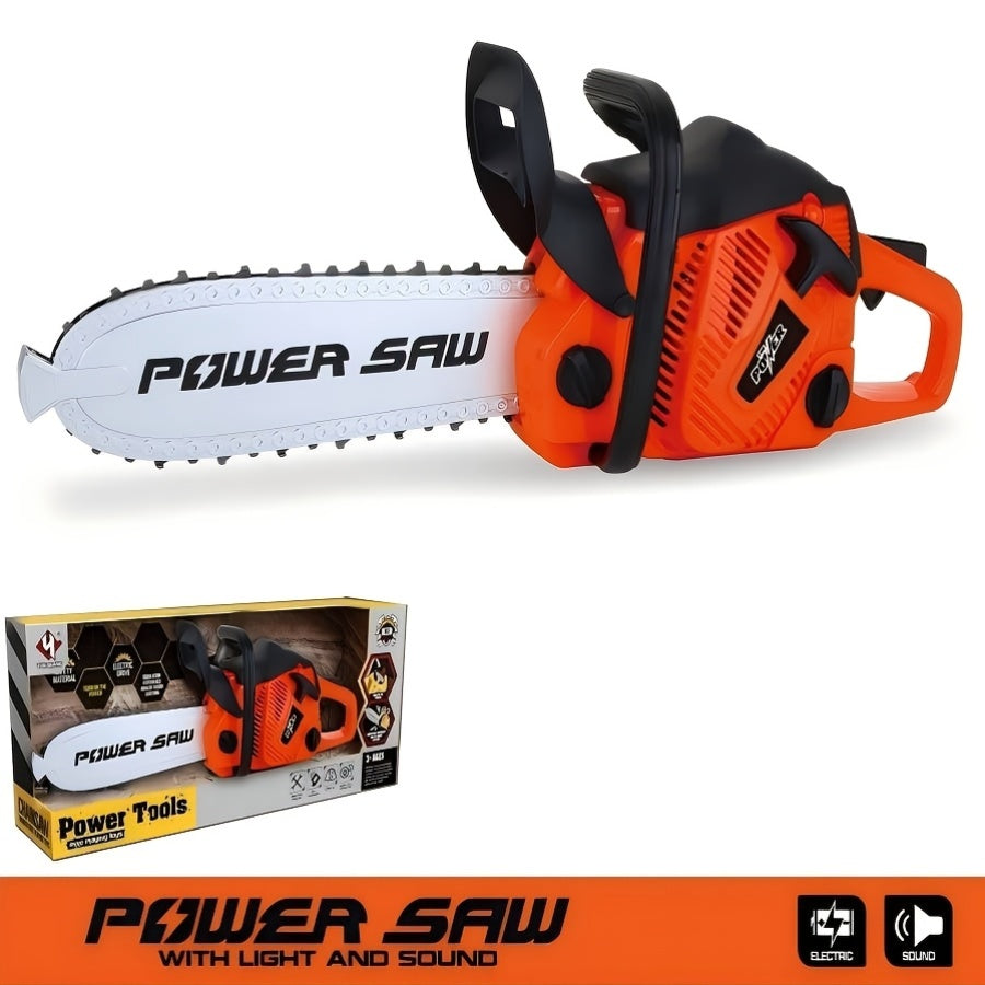 Toy Electric Saw Tool Set with Realistic Sound for Kids