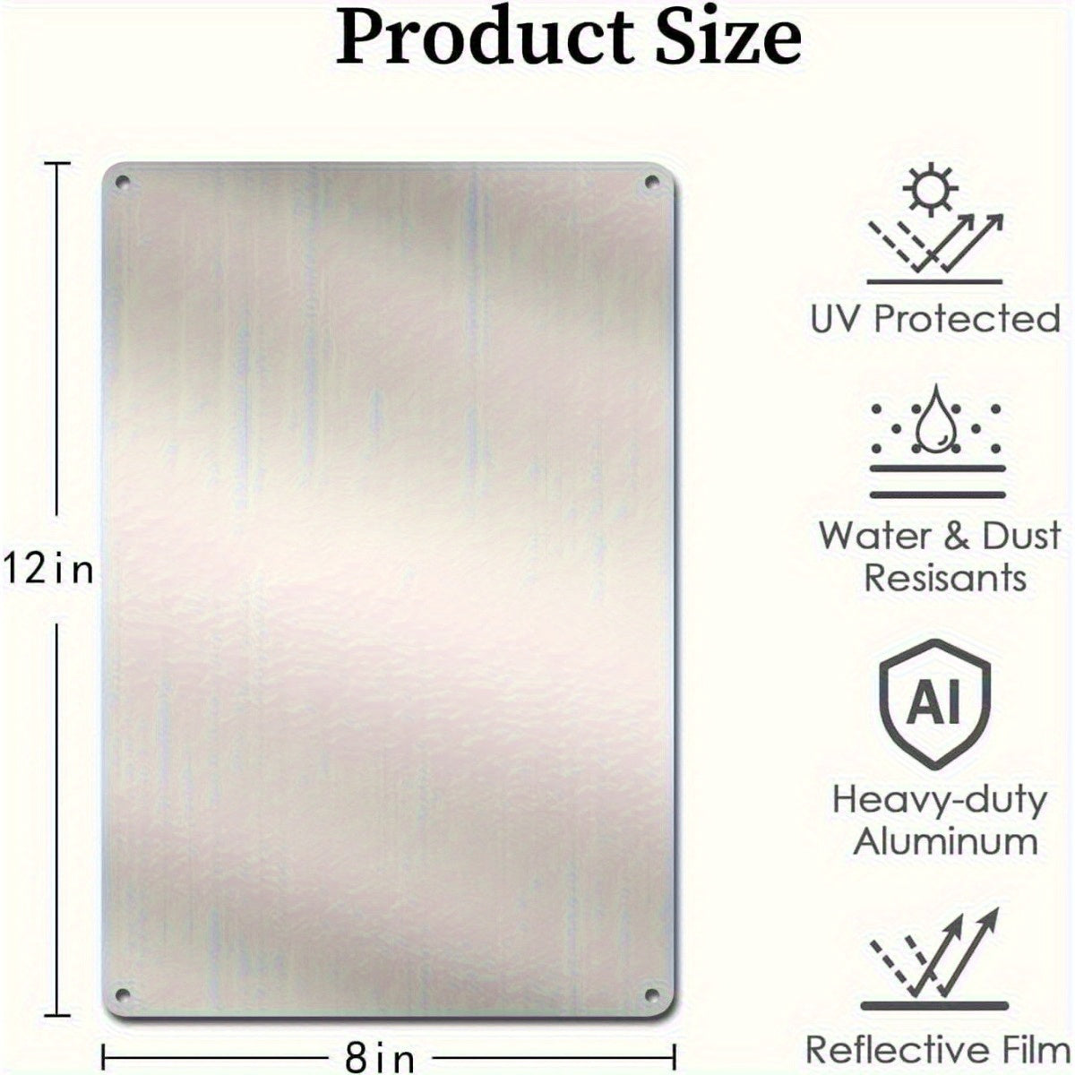 Loose Livestock Warning Tin Sign 8x12 Yard Office Safety