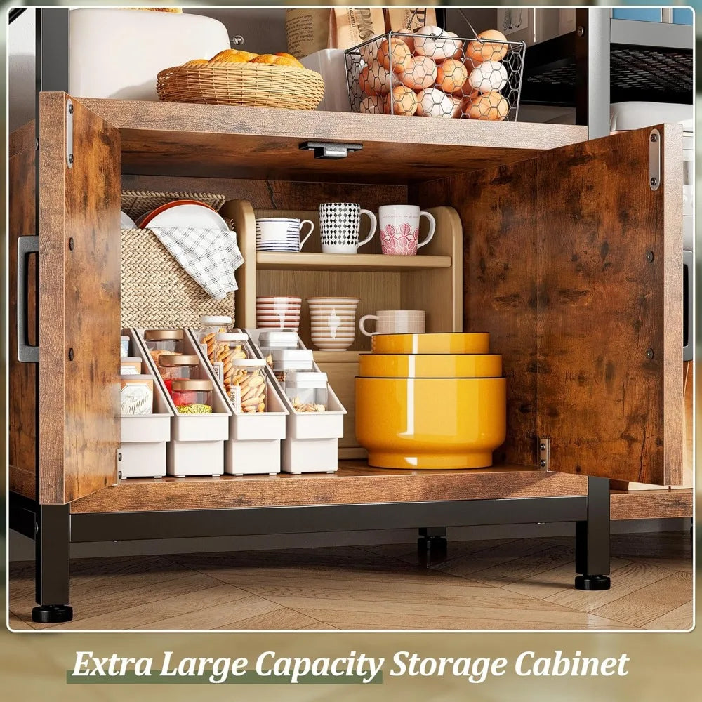Bakers Rack with Power Outlet