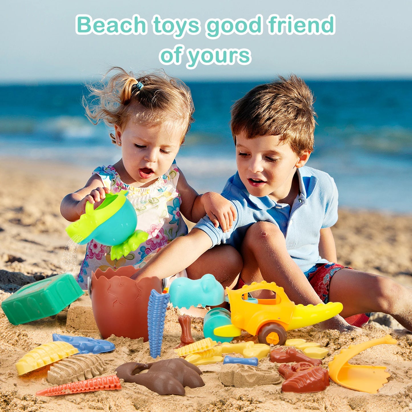 EDUCIRO Dinosaur Beach Toys