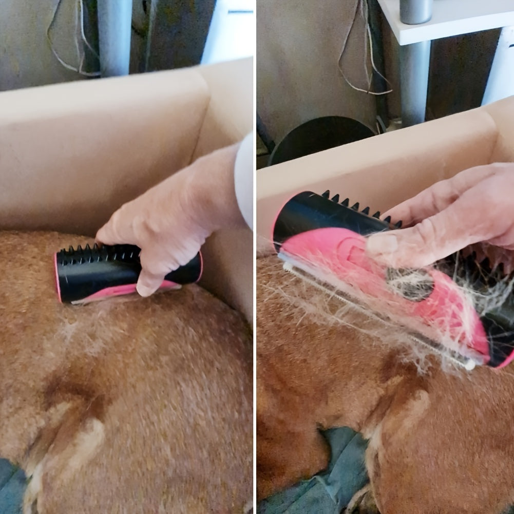 Heavy Duty Horse Hair Removal Brush With Stainless Bristles