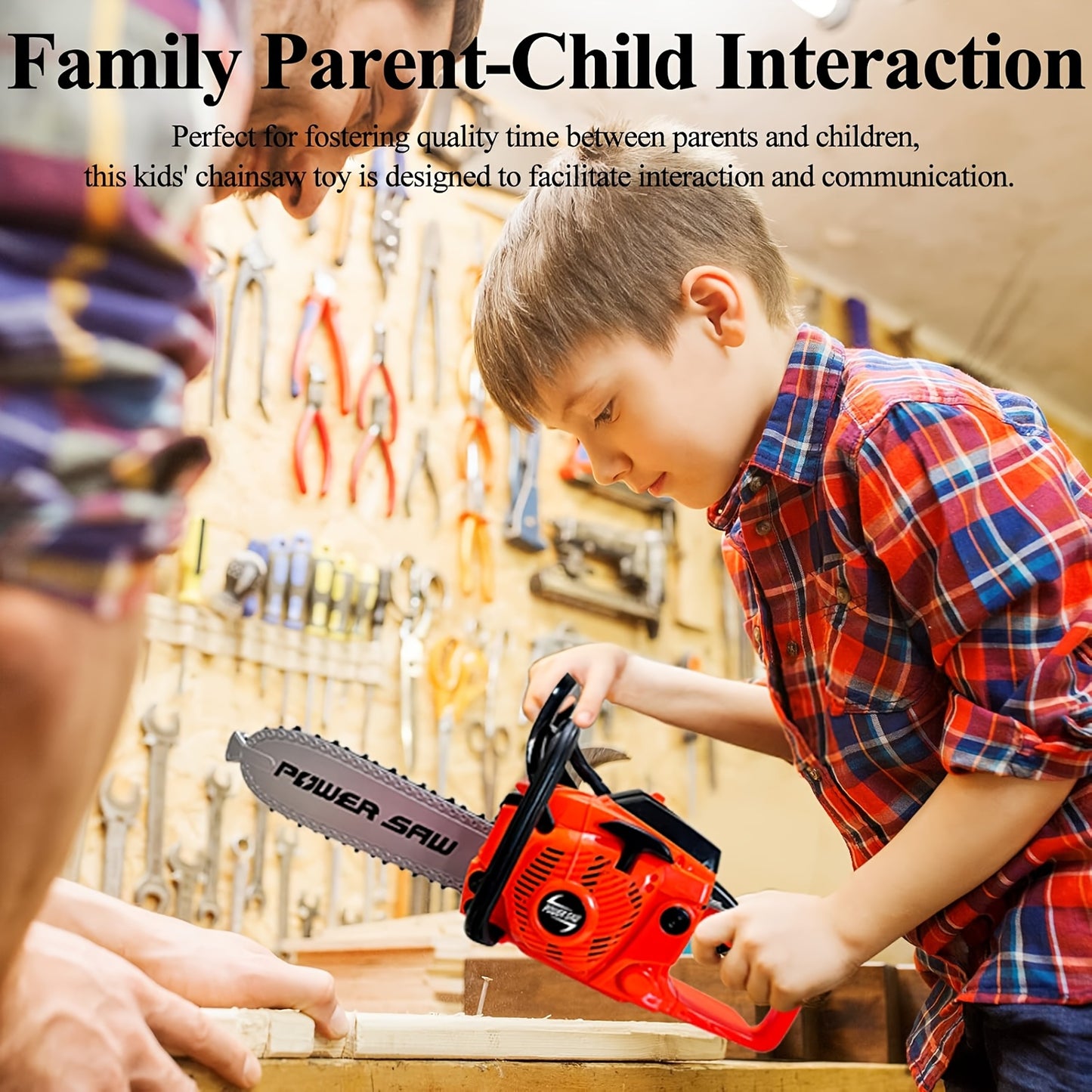 Toy Electric Saw Tool Set with Realistic Sound for Kids