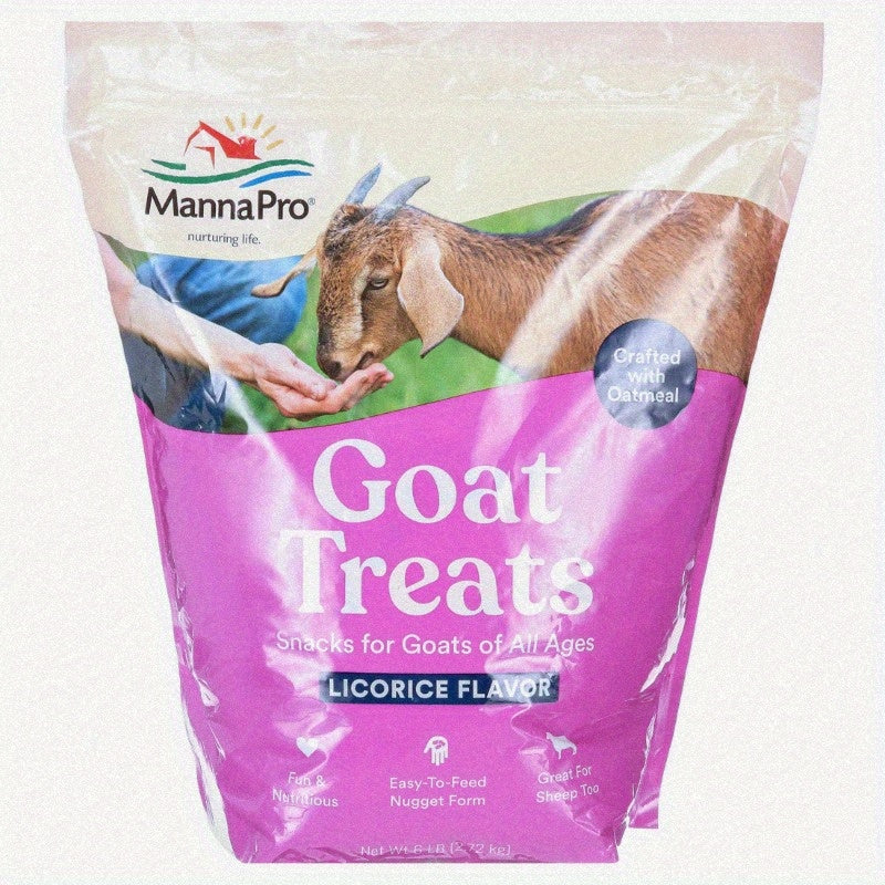 Goat Treats With Oatmeal Licorice Flavor 6 Lbs All Goats