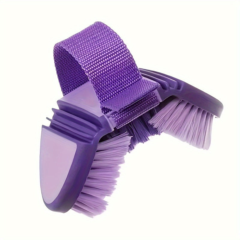 Versatile Soft Bristle Grooming Brush for Horses and Cows