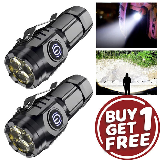Buy One Get One Free Mini Rechargeable LED Flashlights