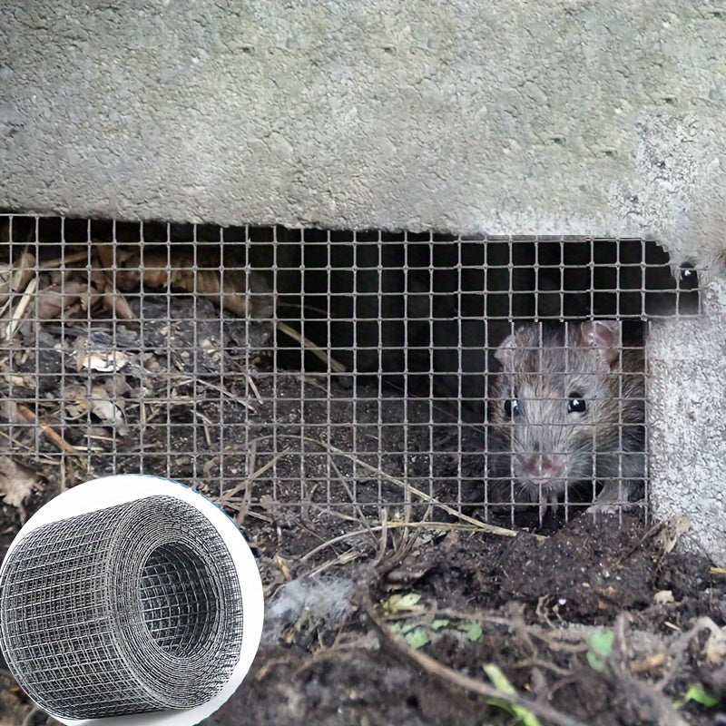 Galvanized Welded Wire Mesh Roll 4 Inch by 16.4 Foot