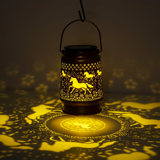 Horse Solar Lanterns Outdoor Gifts for Horse Lovers and Moms