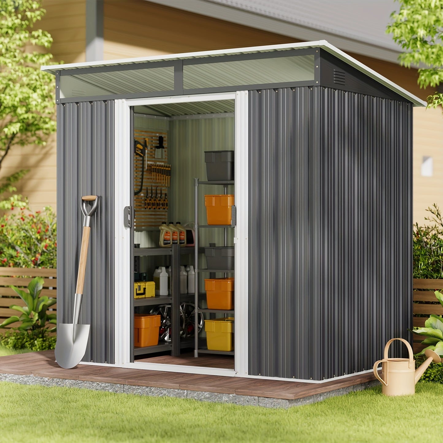 6x4ft.  Storage Shed