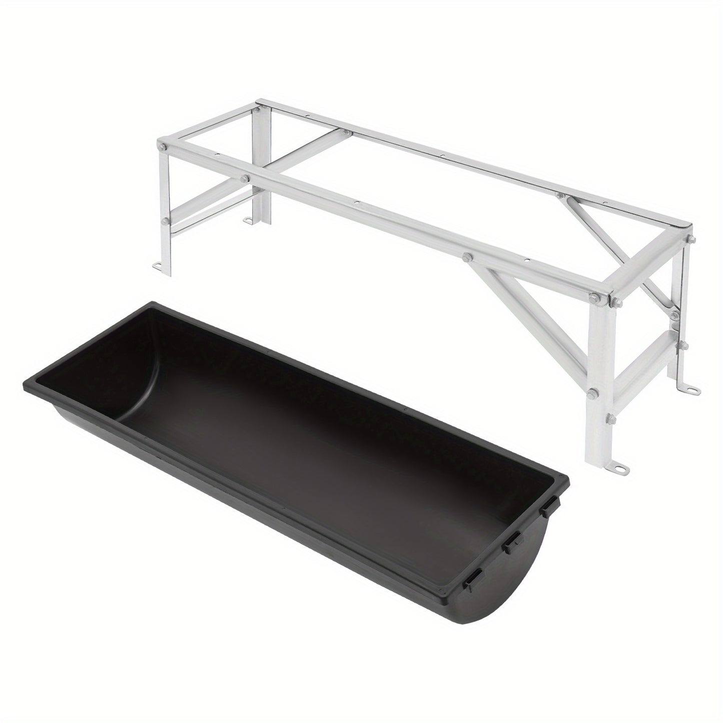 Large Capacity Horse Feeder Water Trough With Stand