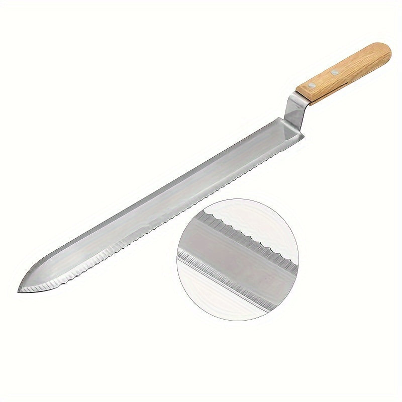 Three Piece Stainless Steel Beekeeping Tool Set with Knife
