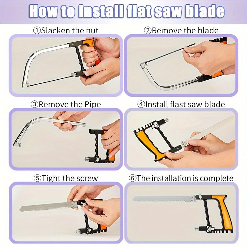 Devil's Saw Curved Multi-Functional Mini Hand Saw Kit