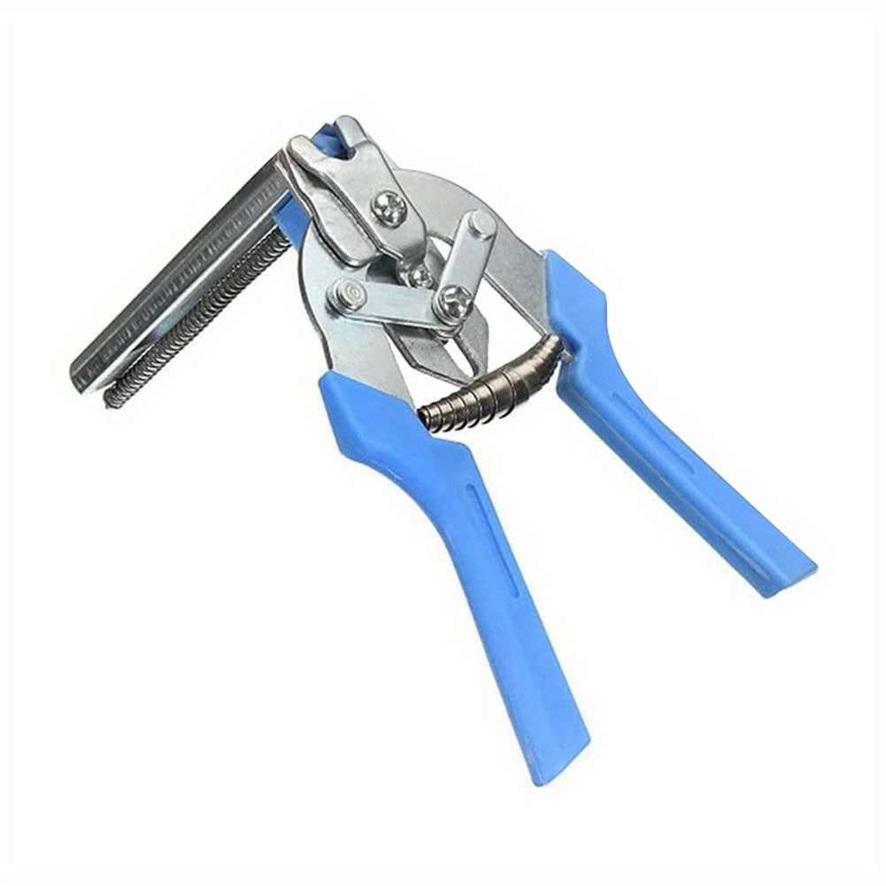 Pet Cages Fencing Hog Ring Pliers with 600 Pieces M Clips Home Garden Repair Tools