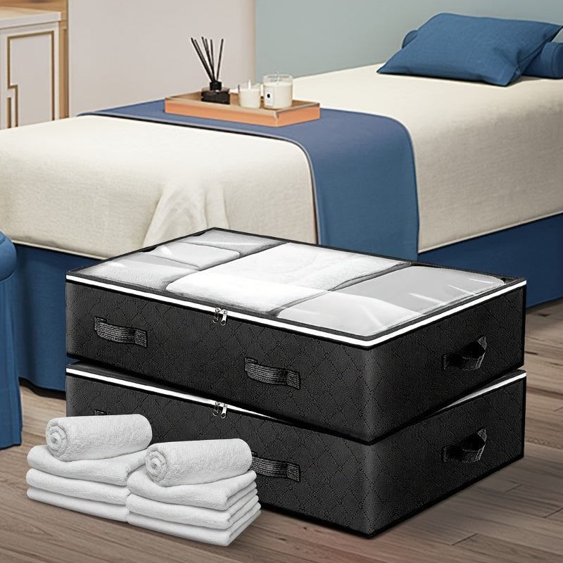 Extra Large Clothes Storage Bags Clear Window And Handles