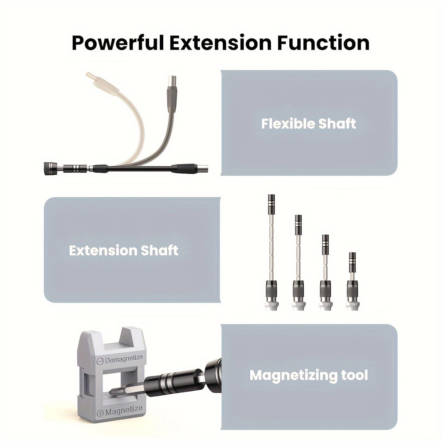 115 in 1 Upgrade Screwdriver Set with Strong Magnetic Bits
