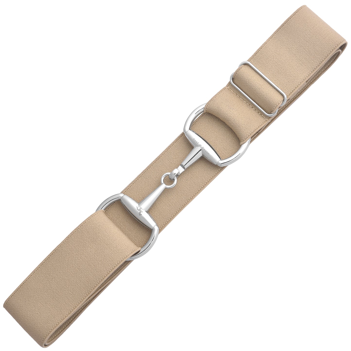 Elastic Equestrian Belt With Bit Buckle For Riding