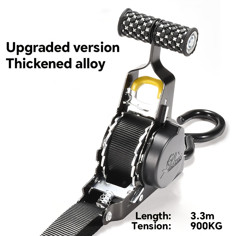 Heavy Duty Automatic Ratchet Tension Belt Tensioner for Cargo