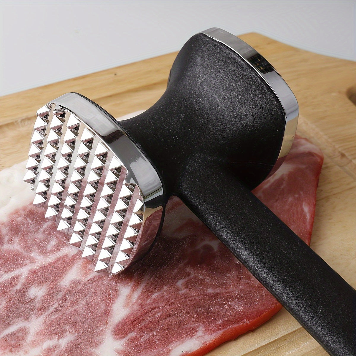 Zinc Alloy Meat Hammer Manual Grinder Chicken Tenderizer